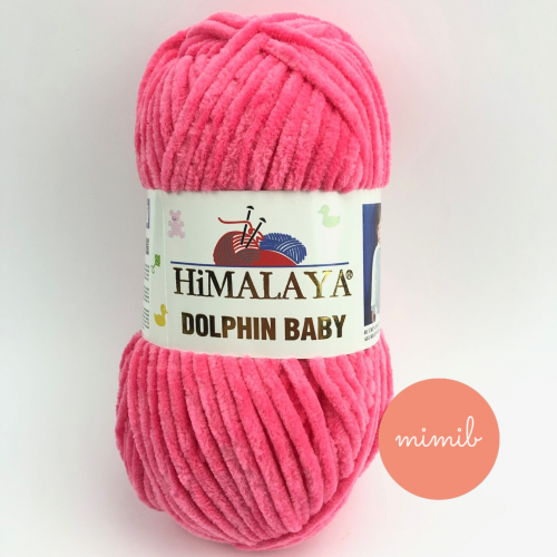 Dolphin Baby 80324 - neon rózsaszín